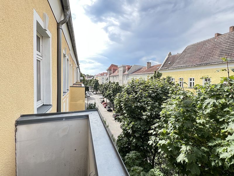 Hell, charmant, ruhig und in guter Nachbarschaft. Bezugsfreie Dreizimmerwohnung.